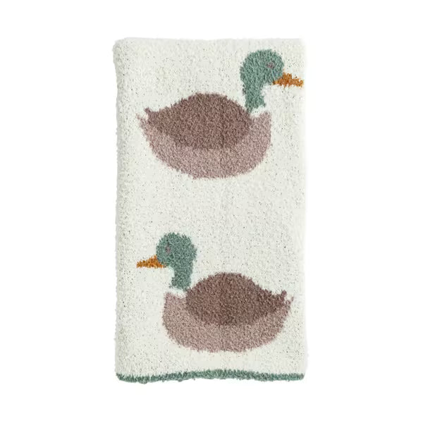Mallard Duck Chenille Blanket