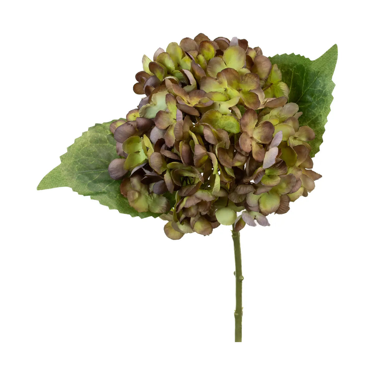 Hydrangea Pick Purple Light Green