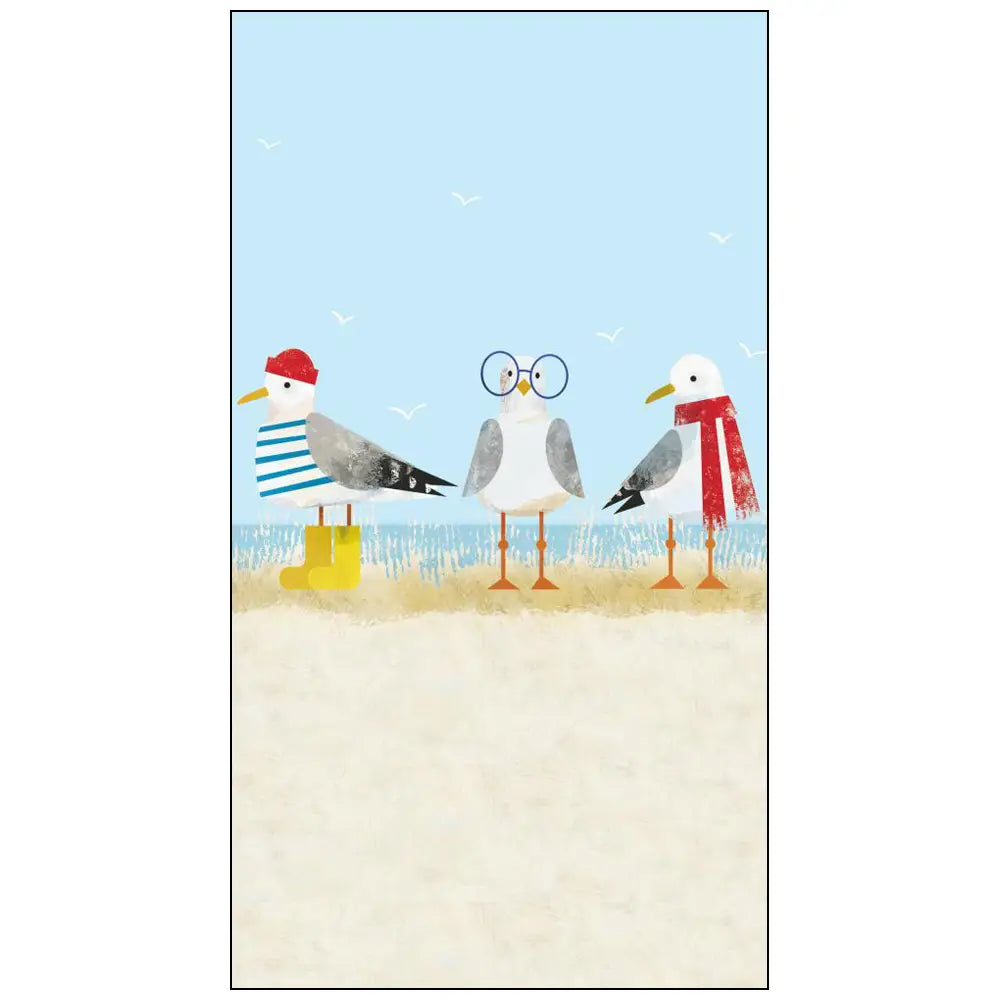Guest Towel Sassy Seagulls