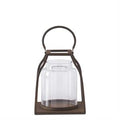 Bronze Metal Trapezoid Lantern