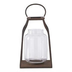 Bronze Metal Trapezoid Lantern