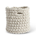 Cream Woven Rope Baskets
