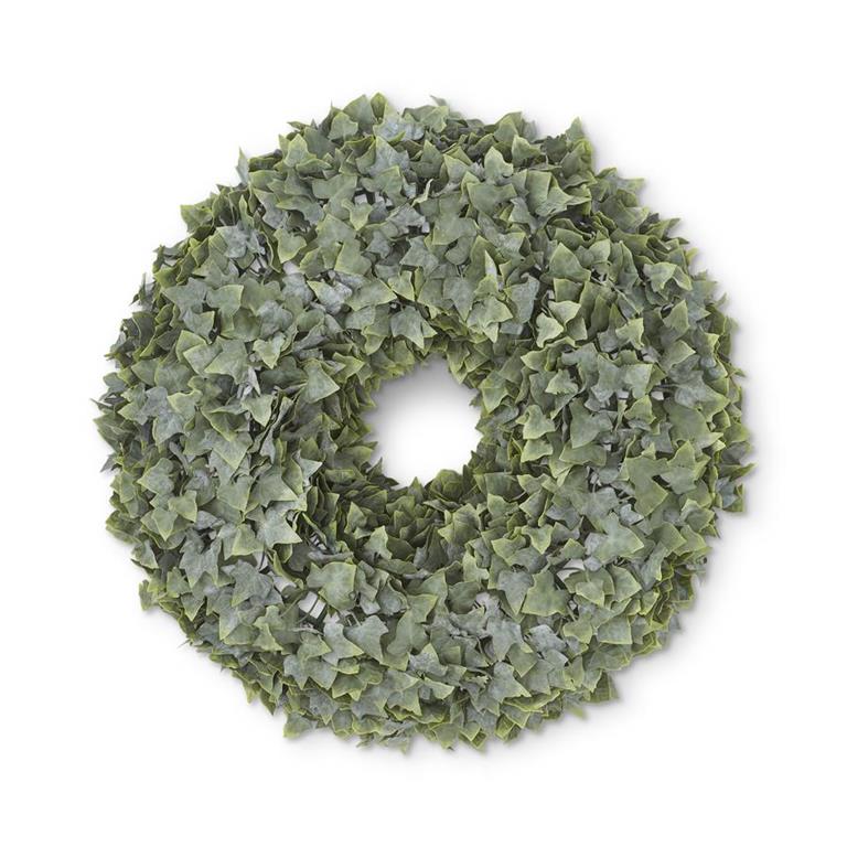 22 Inch Real Touch Powdered English Ivy Wreath