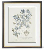 Assorted 23.75 Inch Black & Gold Framed Blue Arbor Prints