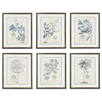 Assorted 23.75 Inch Black & Gold Framed Blue Arbor Prints