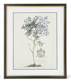 Assorted 23.75 Inch Black & Gold Framed Blue Arbor Prints