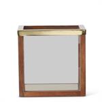 Wood And Glass Rectangular Lantern