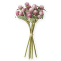 10 Inch Pink Globe Amaranth Stem