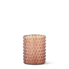 Brown Dot Embossed Containers With Gold