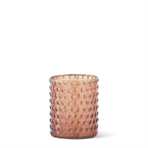 Brown Dot Embossed Containers With Gold