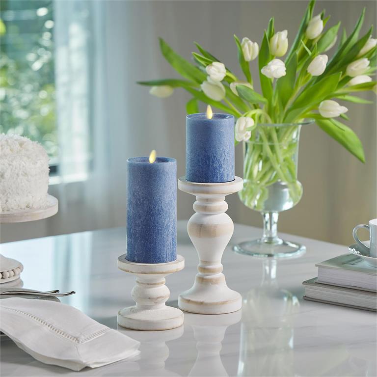 Lake Blue Luminara Candle