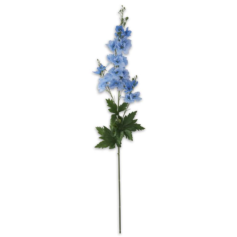 36 Inch Blue Real Touch Delphinium Stem