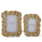 Gold Leaf Metal Frame