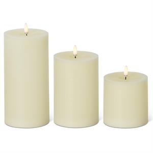 LED Cream On/off Touch Candle