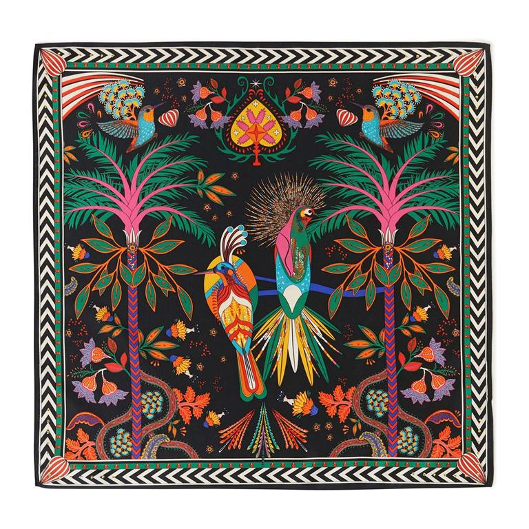 Magic India Mini Scarf Black