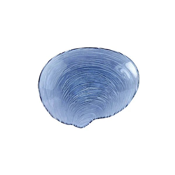 Vietri Isola Glass Shell Plate
