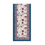 Fleurs des Indes Table Runners Blue & Red
