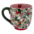 Mom Hearts And Flowers Mug