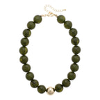 Marjorie Fall Beaded Necklace