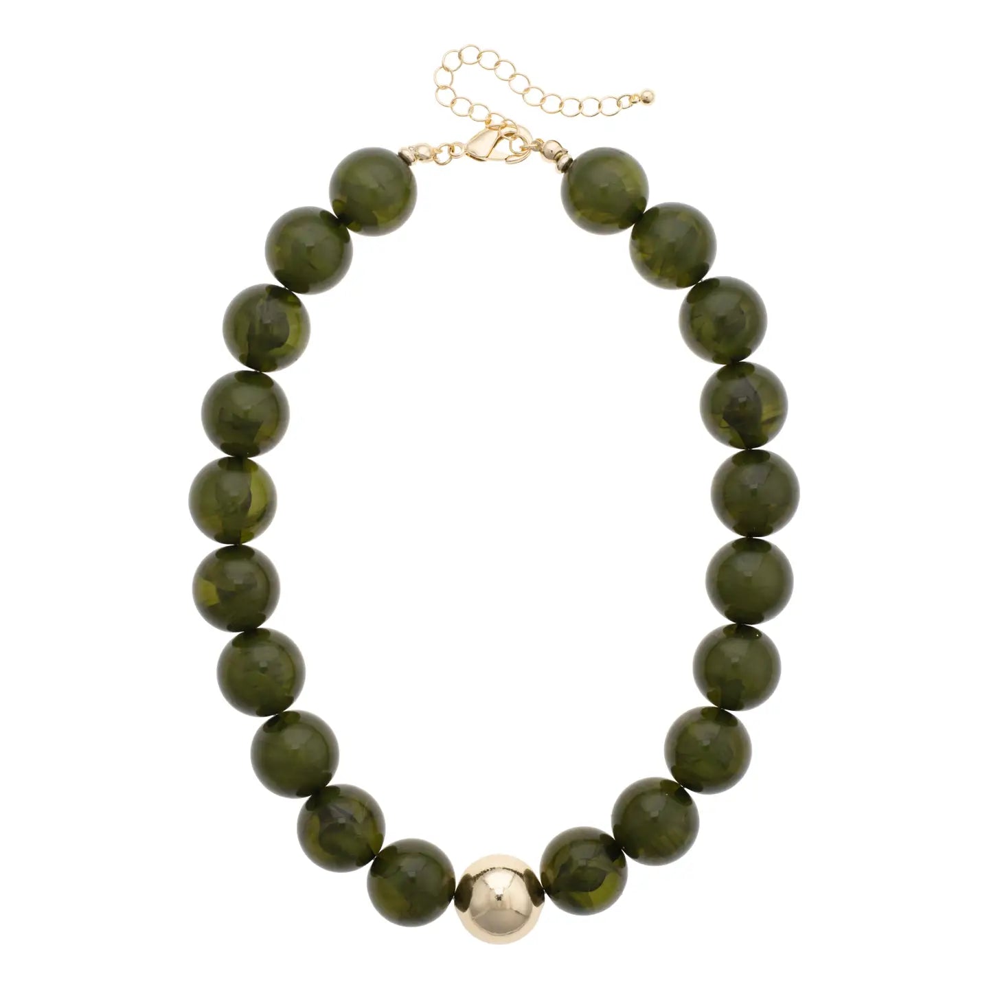 Marjorie Fall Beaded Necklace