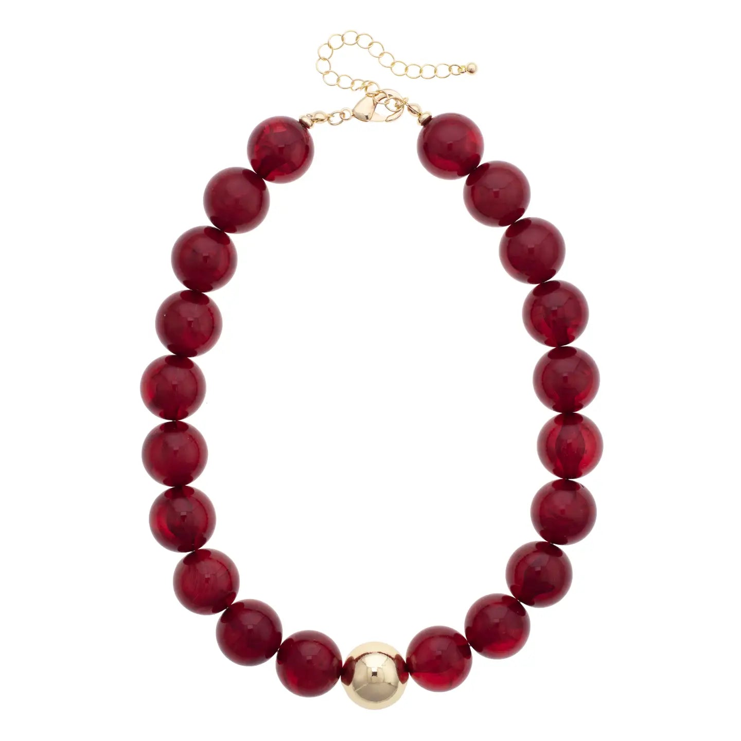 Marjorie Fall Beaded Necklace