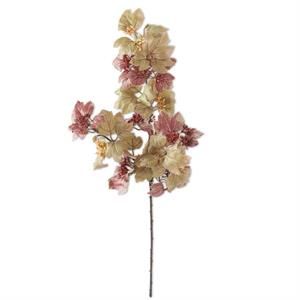 27 Inch Burgandy And Green Ivy Stem