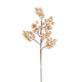 27 Inch Gold Crackle Rosehip Stem