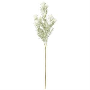 27 Inch Snowy Thistle Stem