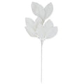 34 Inch White Magnolia Spray