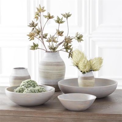 35 Inch Green And Burgandy 6 Pod Stem