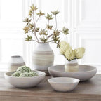 35 Inch Green And Burgandy 6 Pod Stem