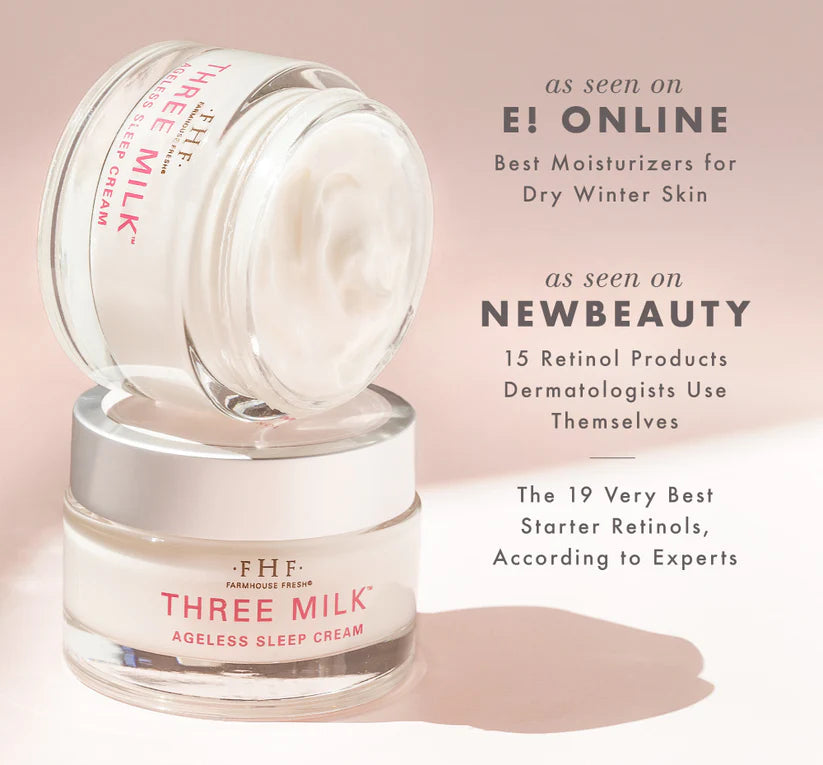 Farmhouse Fresh Three Milk Ageless Sleep Cream