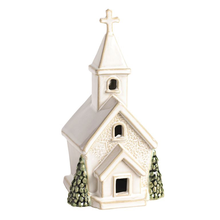 Ceramic Church Shelf Sitters