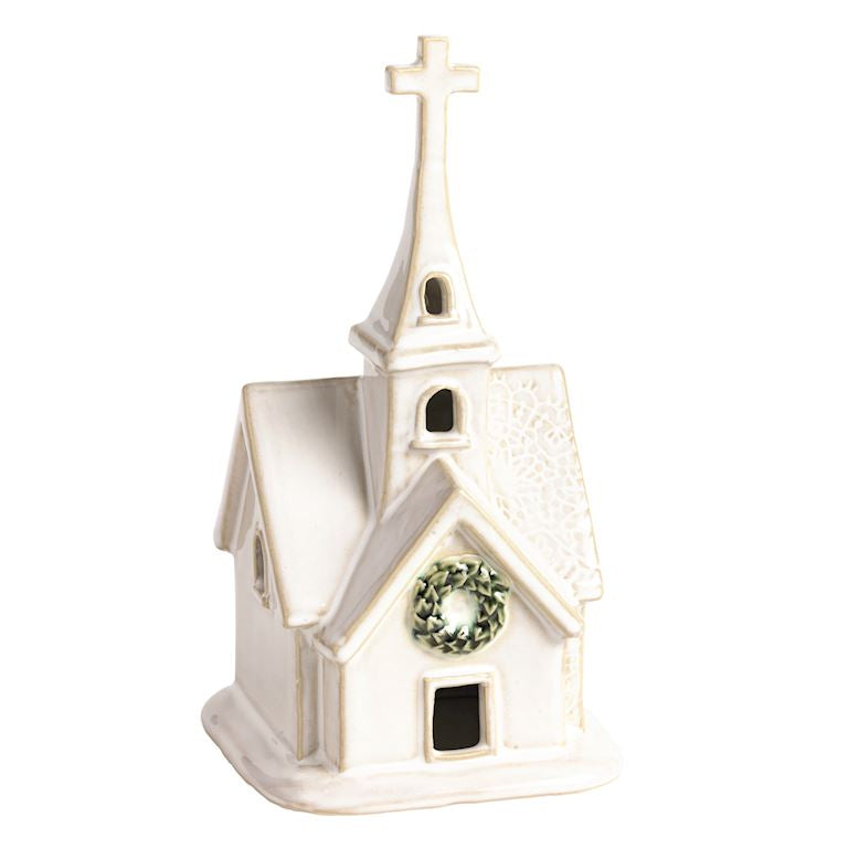 Ceramic Church Shelf Sitters