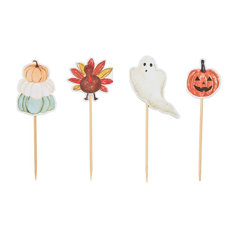 Holiday Toothpick Jars