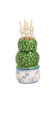 Topiary Toothpick Holder