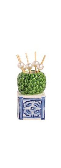 Topiary Toothpick Holder