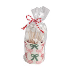 Bow Xmas Toothpick Holder