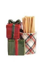 Tartan Toothpick Caddy