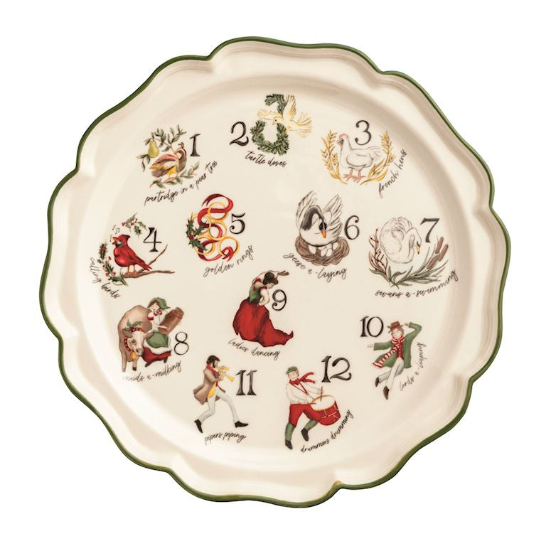 12 Days Of Christmas Platter