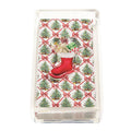 Stocking Tartan Guest Towel And Holder