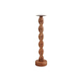 Wood Twisted Candlesticks