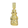 Gold Light-up Snowman Taper Holder