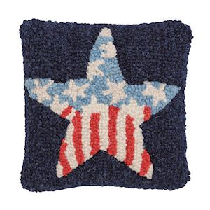 Americana Hook Wool Pillows