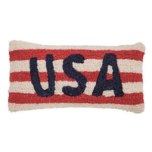 Americana Hook Wool Pillows