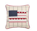 Flag Americana Quilted Pillow