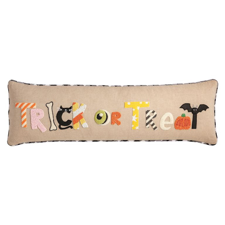 Trick Or Treat Lobg Pillow