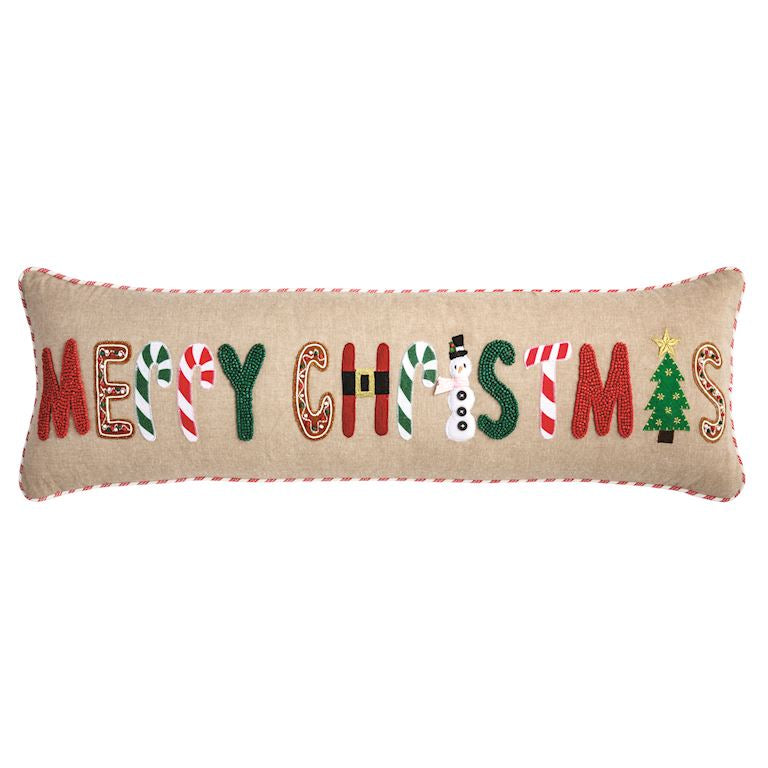 Long Christmas Pillow
