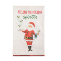 Feeling The Holiday Spirit Glitter Towel