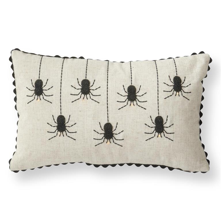 11 Inch Lumbar LED Spider Pillow